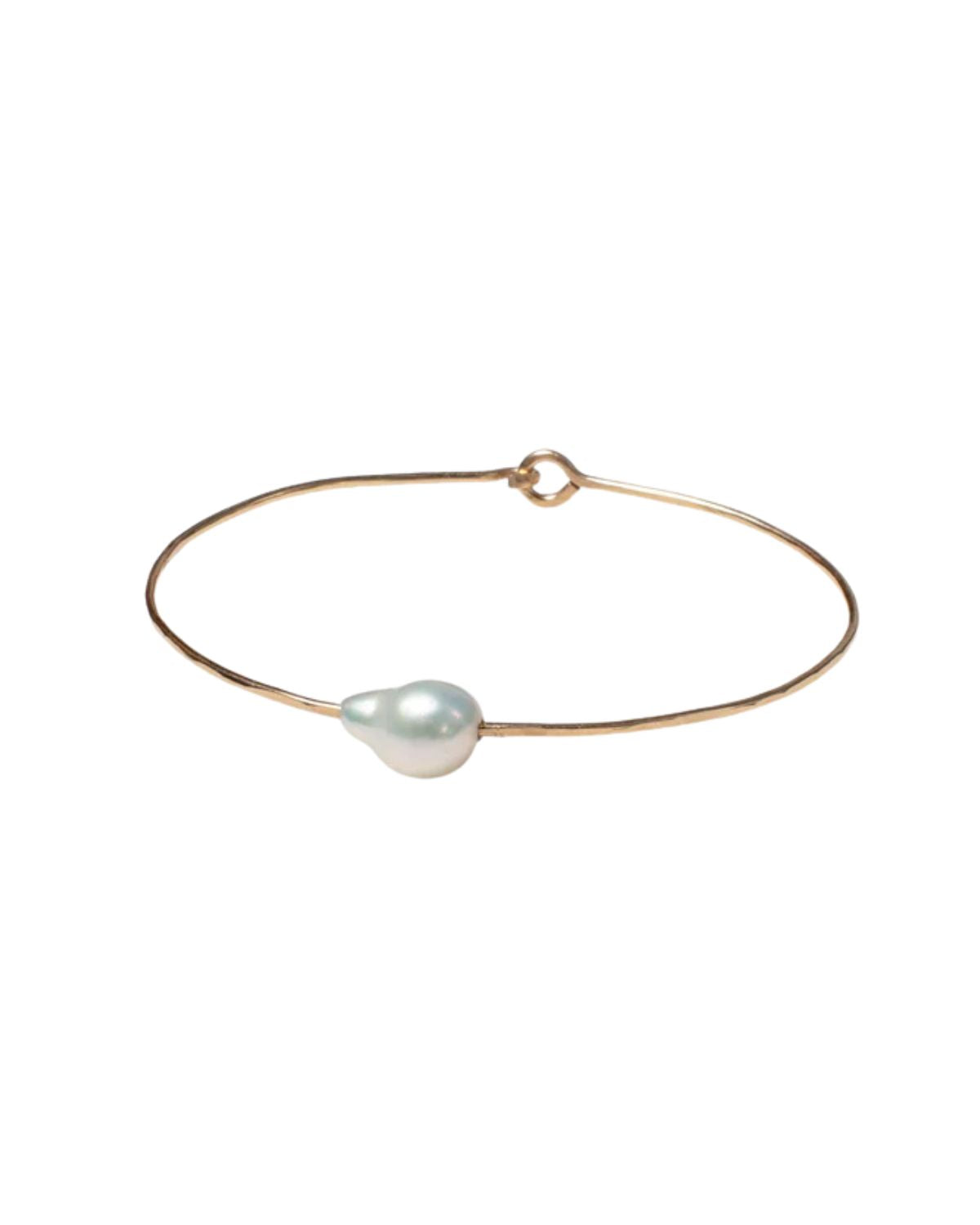 Petite Baroque Pearl Cuff in White, from Mary Macgill