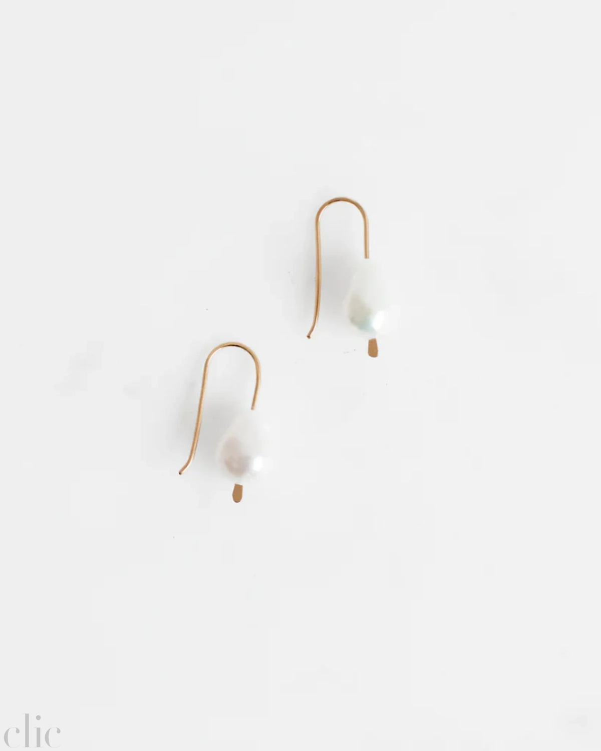 Petite Baroque Pearl Drop Earrings, from Mary Macgill