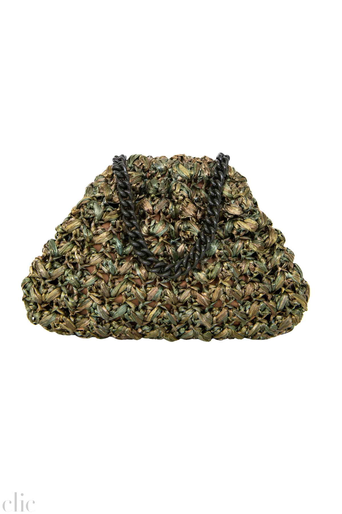 Polar Star Mini Clutch in Khaki, from Maria La Rosa