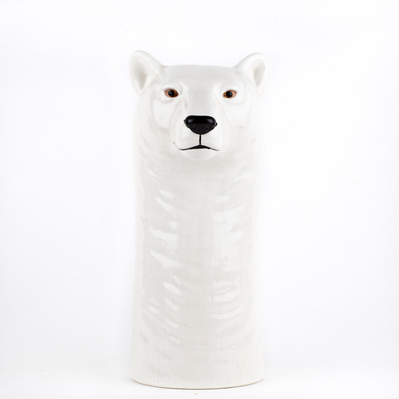 Polar Bear Flower Vase, from Quail Ceramics