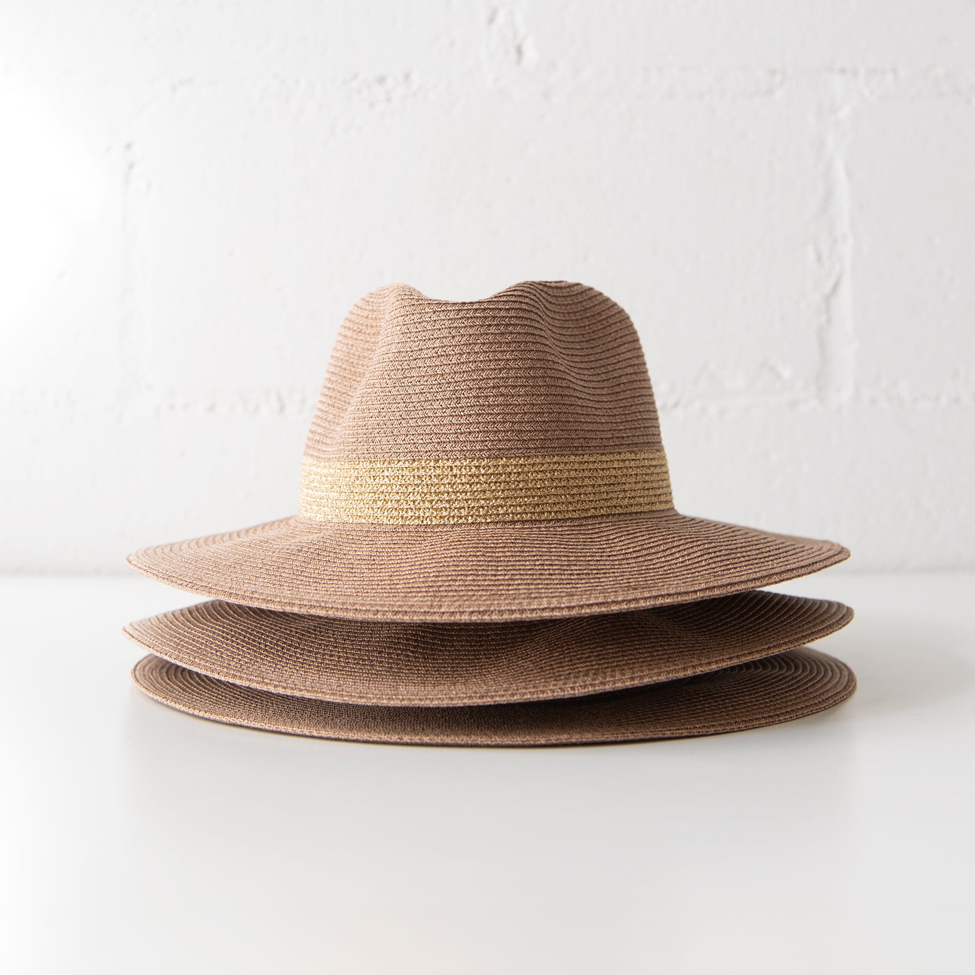 Portofino Hat in Gold, from Lastelier