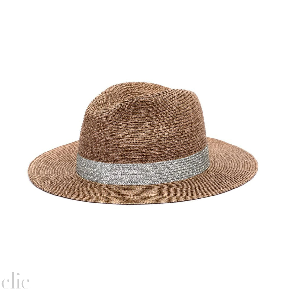 Portofino Sparkle Hat in Silver, from Lastelier