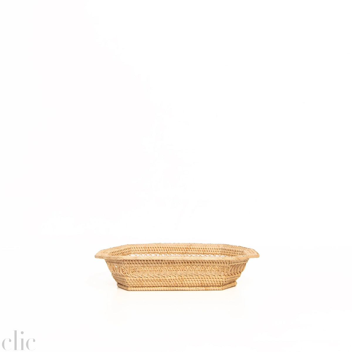 Rectangle Rattan Tray Basket