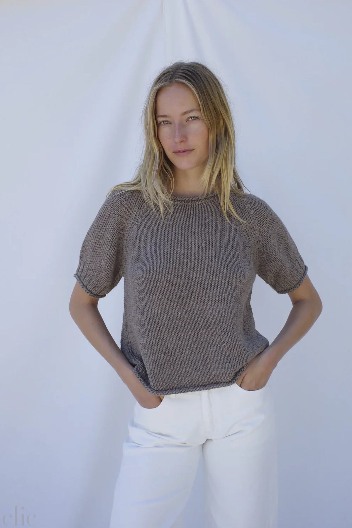 Merce Knit in Stone, from Emma Rothkopf