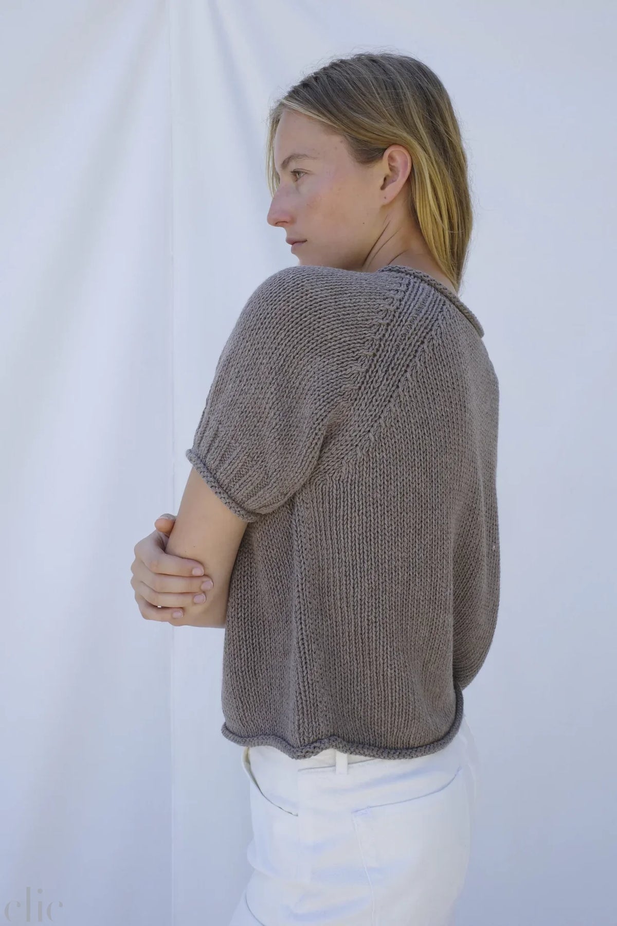 Merce Knit in Stone, from Emma Rothkopf