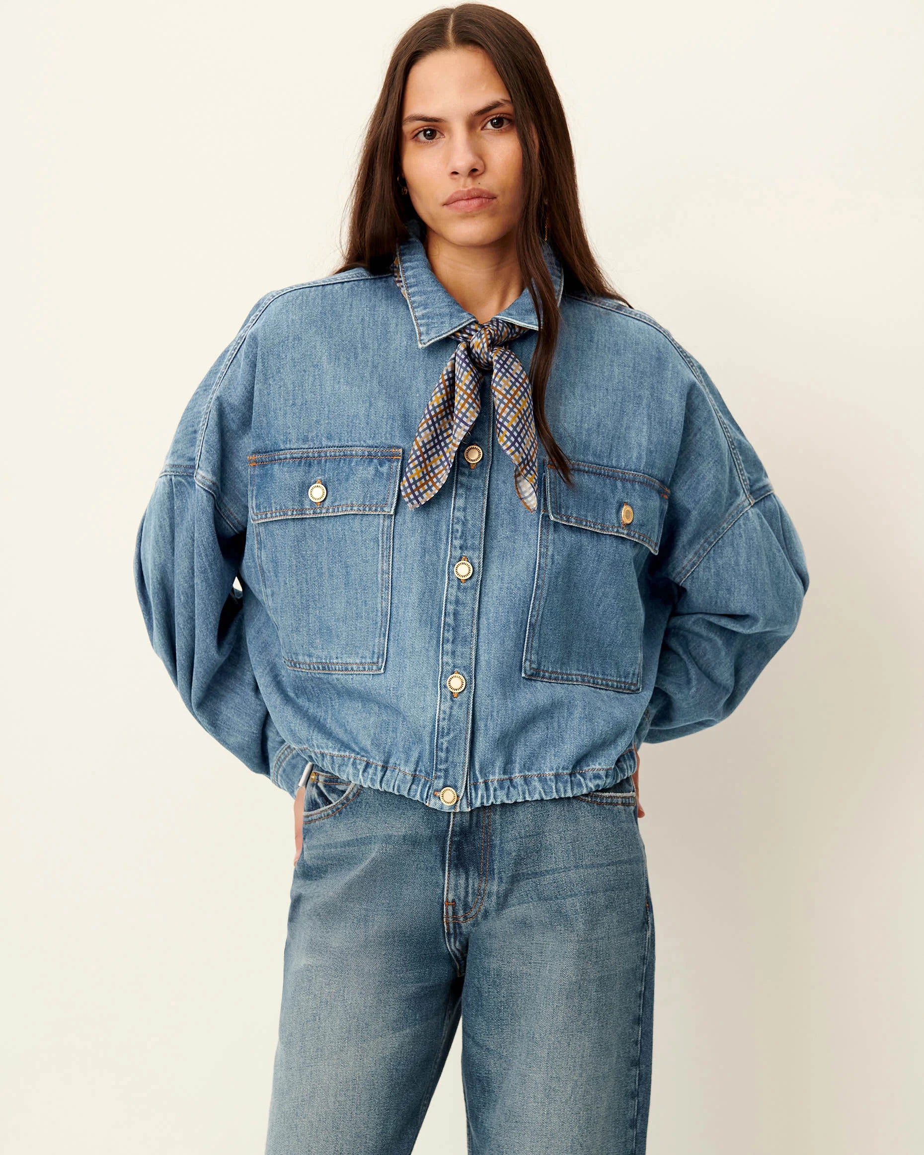 Cazanim Denim Jacket, from Sessun