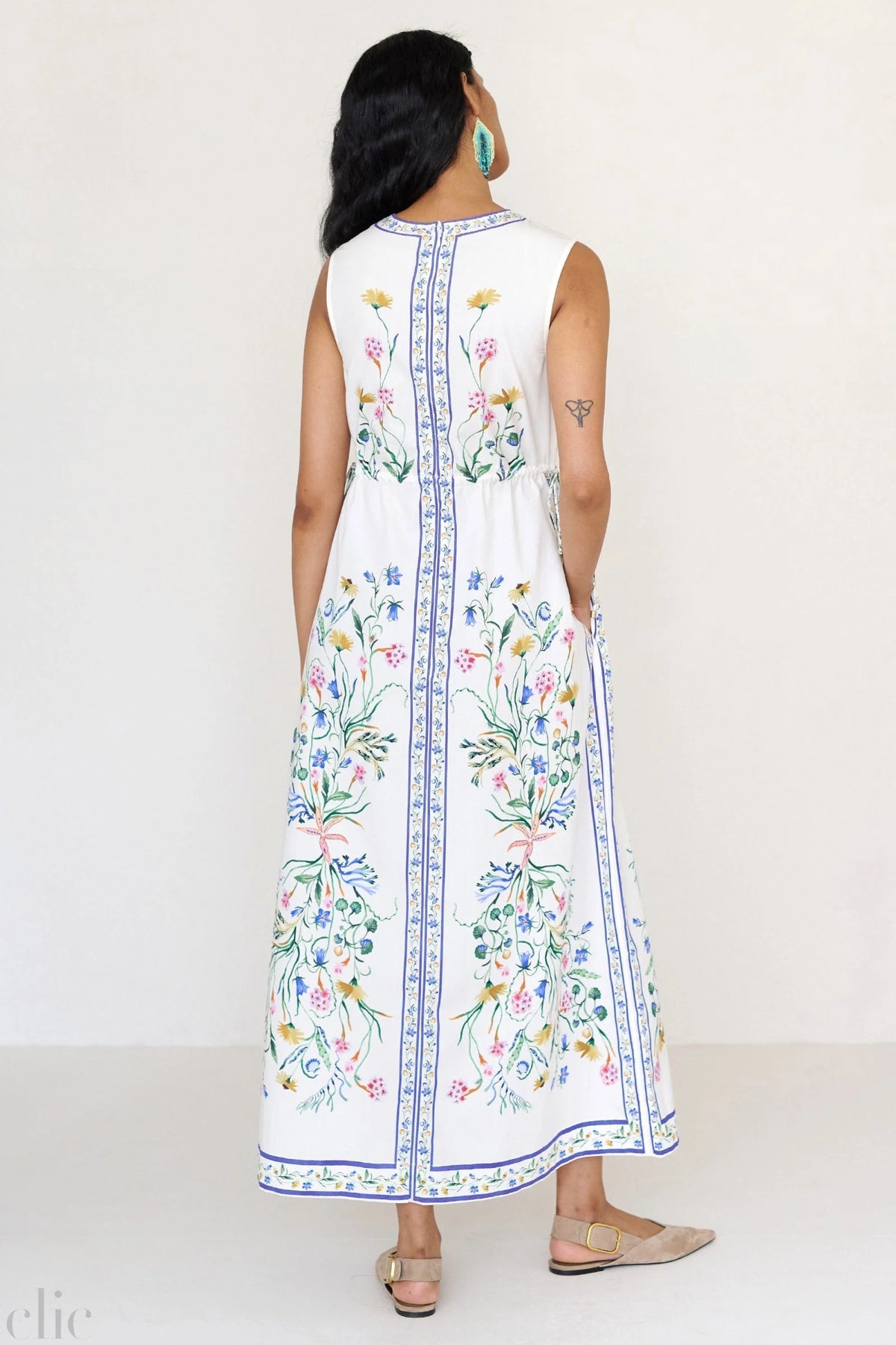 Rhonda Dress in Tidepool Grotto, from Banjanan