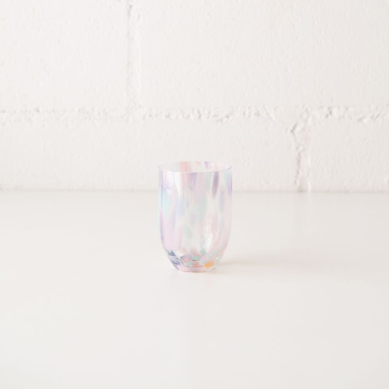 Big Confetti Tumbler in Rose and Turquoise, from Anna Von Lipa