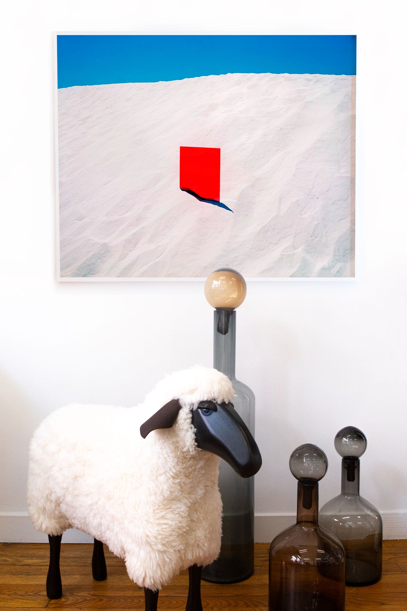 Red Door in White Sands, New Mexico by Rob Hann