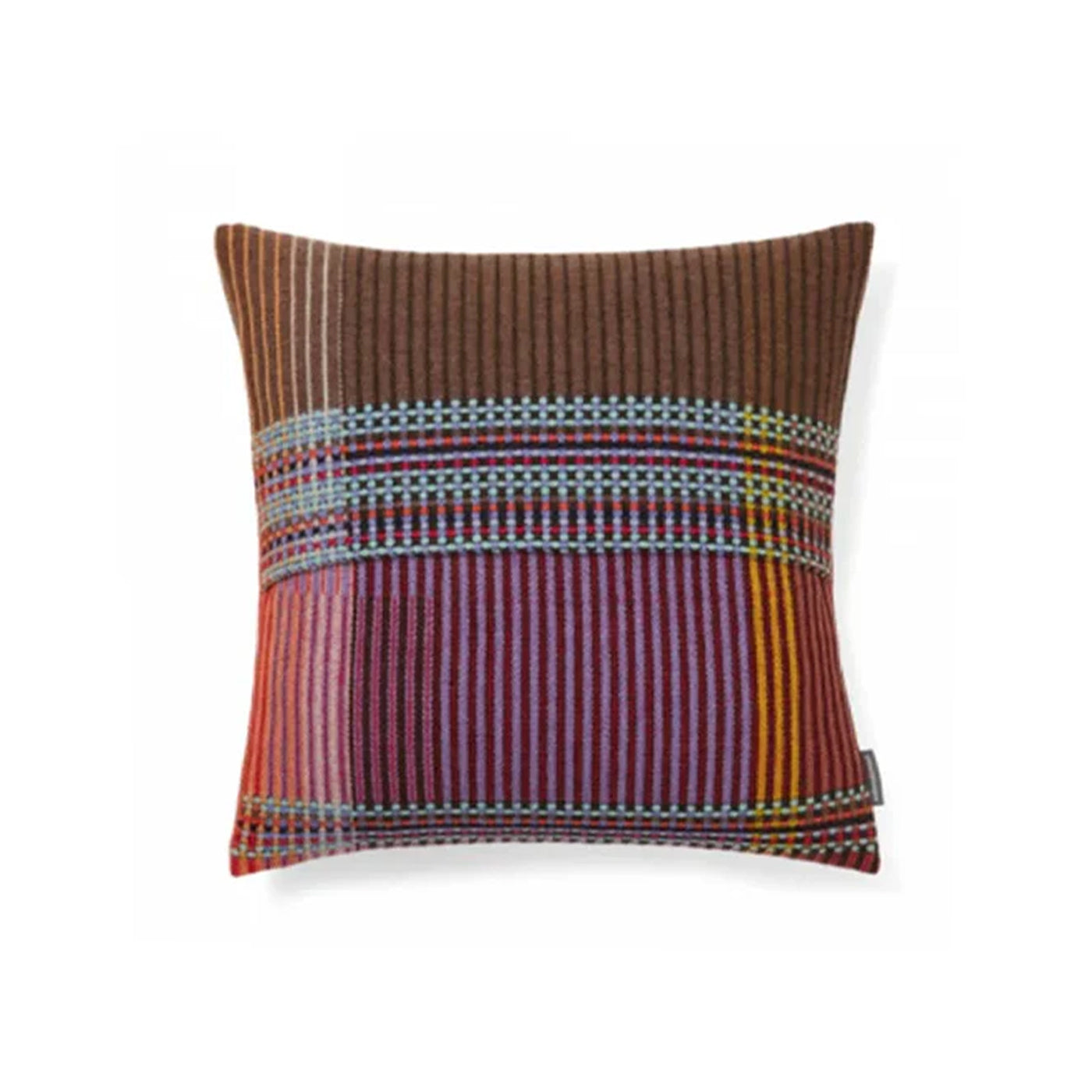 Rosalind Cushion Cover in Pink & Brown, from Wallace Sewell