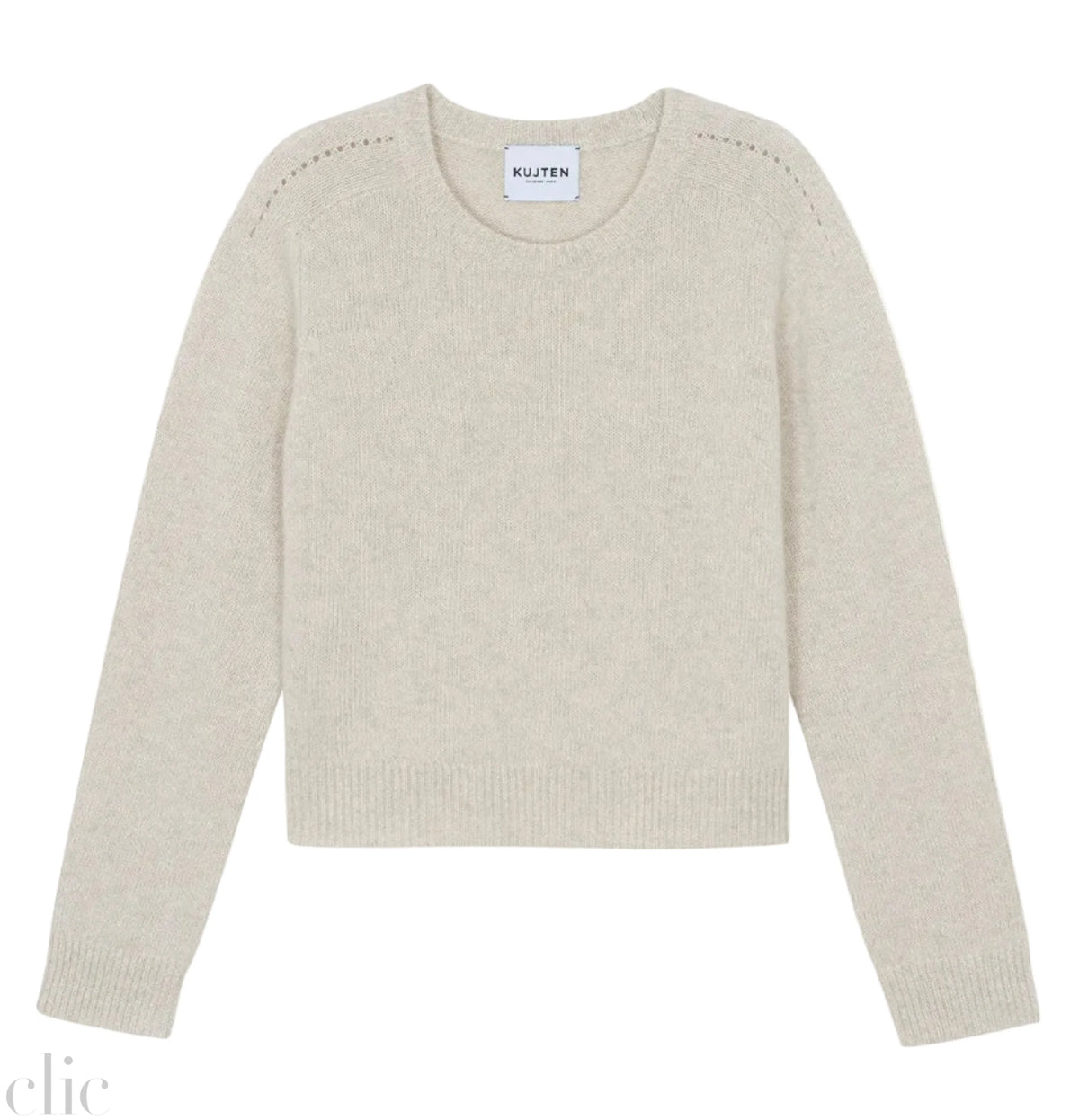 Caroline Sweater in Beige, from Kujten