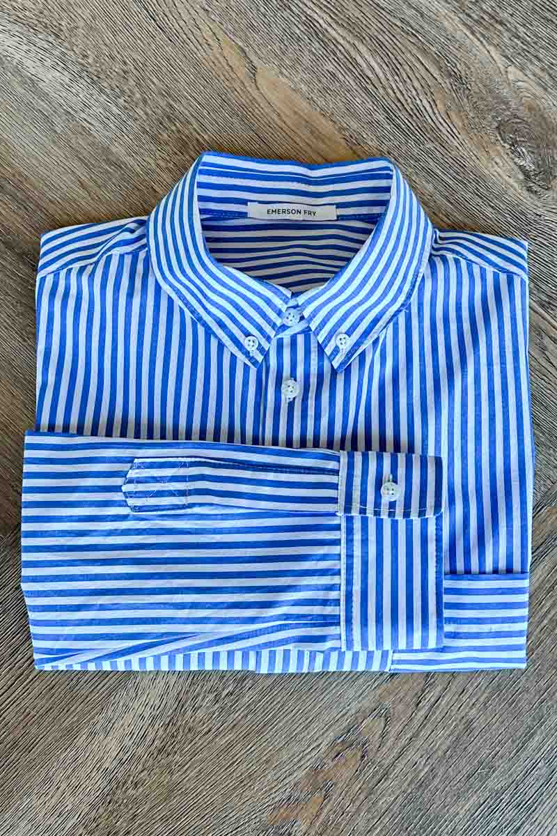 Ryan Stripe Shirt, from Emerson Fry