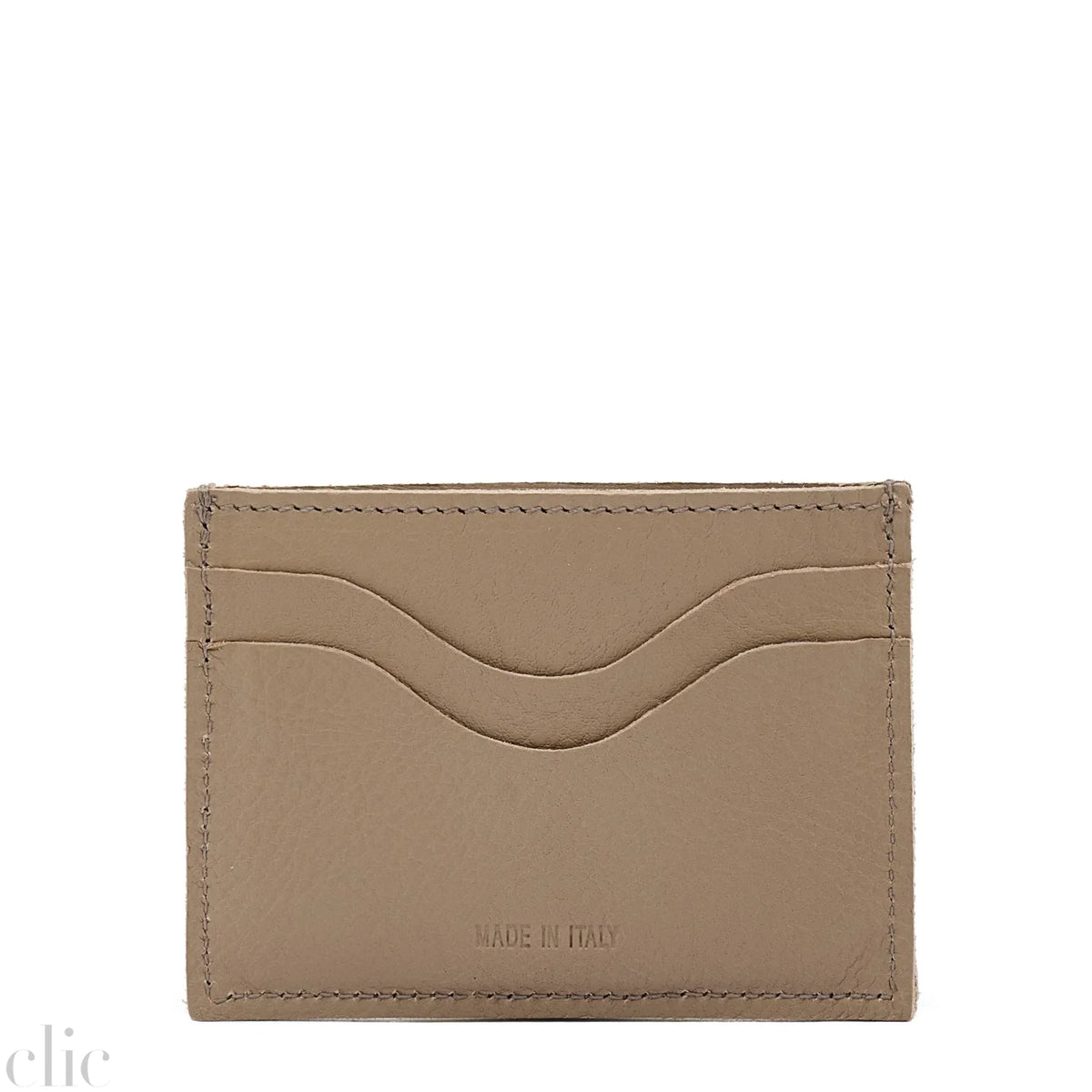 Salina Card Case in Beige Vasari, from IL Bisonte