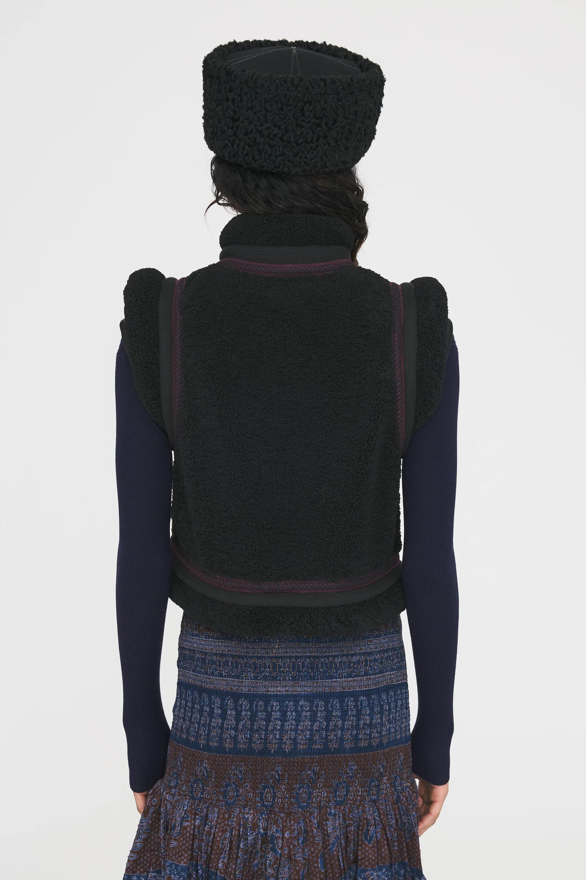 Sally Vest in Black, from Antik Batik