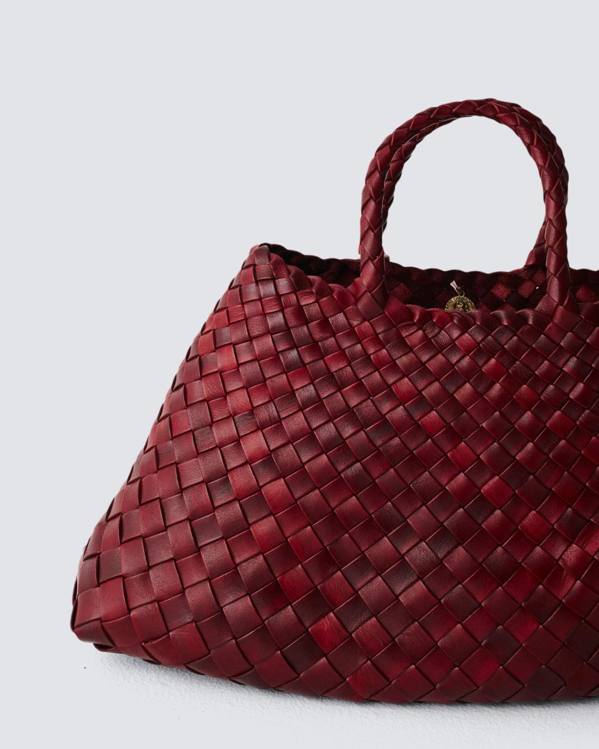 Small Santa Croce Bag in Bordo, from Dragon Diffusion