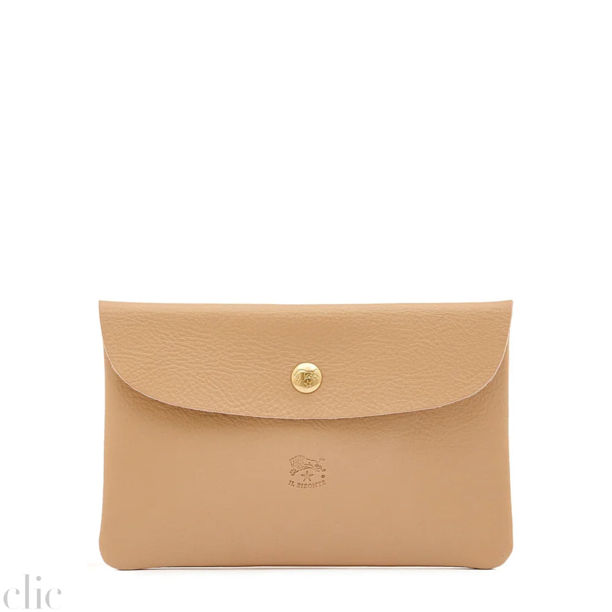 Envelope Case in Caffe Latte, from IL Bisonte