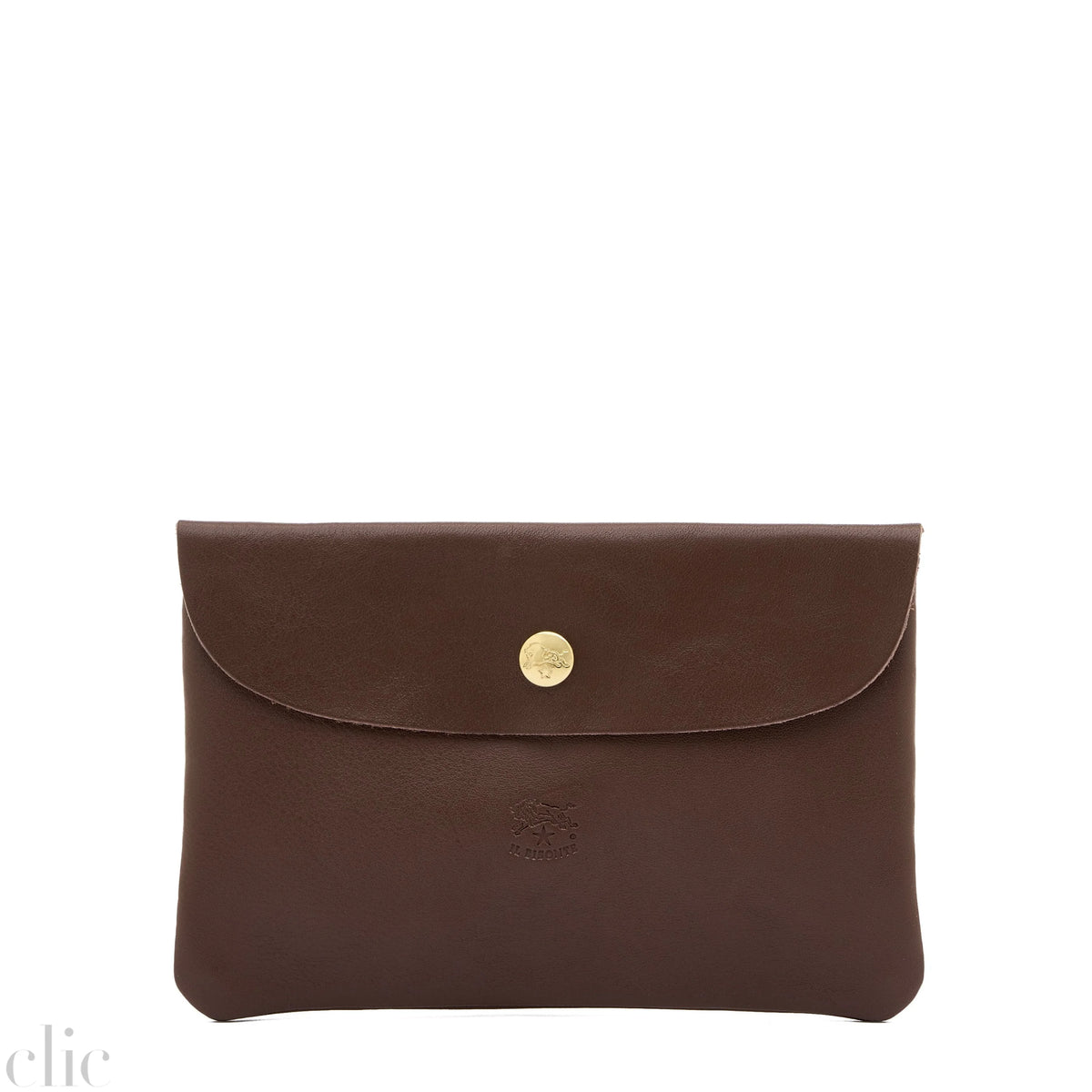 Envelope Case in Brown Tabacco, from IL Bisonte