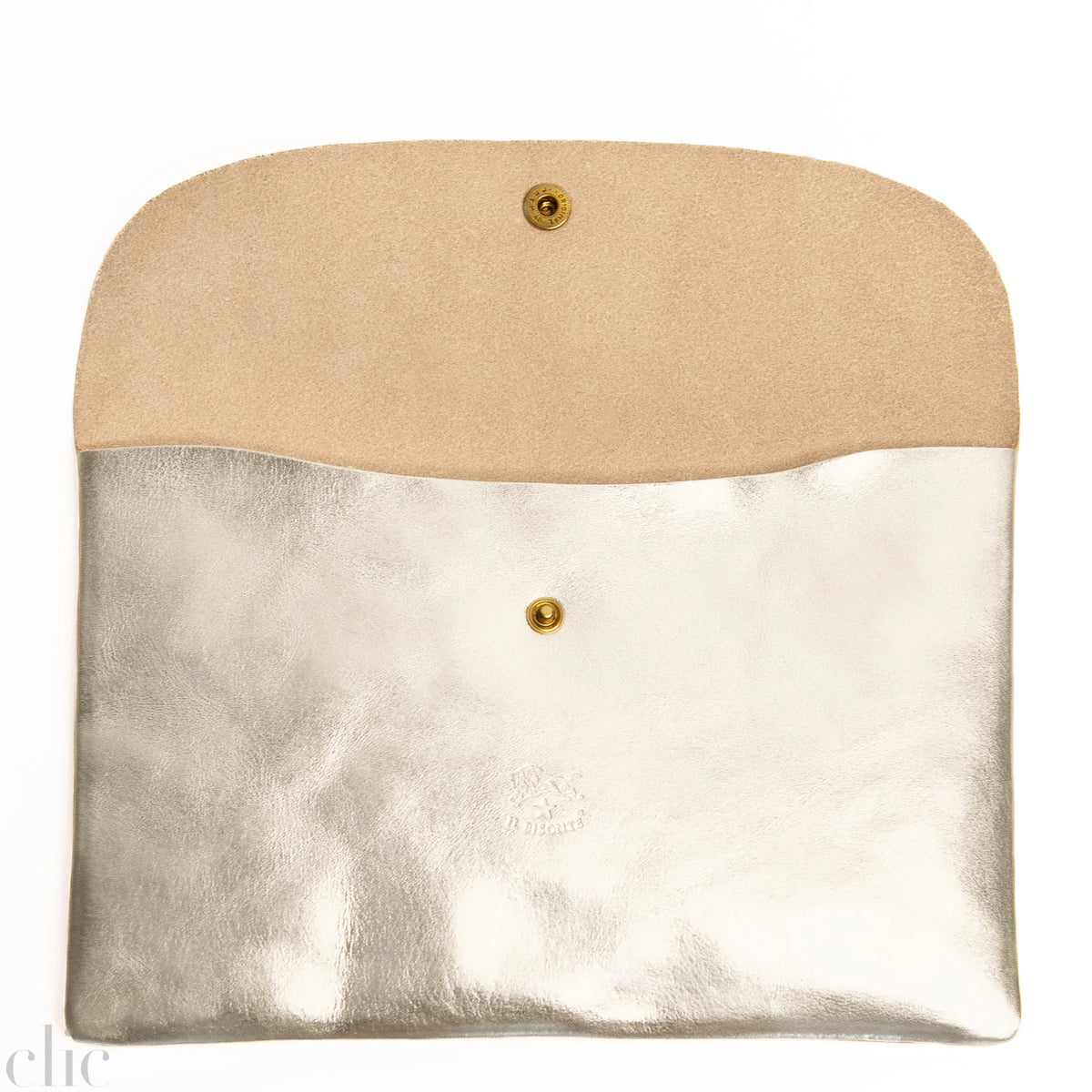 Classic Envelope in Metallic Platinum, from IL Bisonte