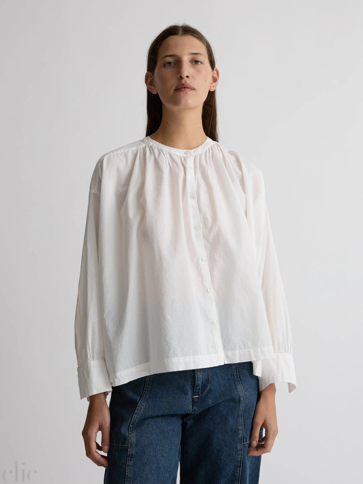 Birkin Blouse in Natural, from Shaina Mote