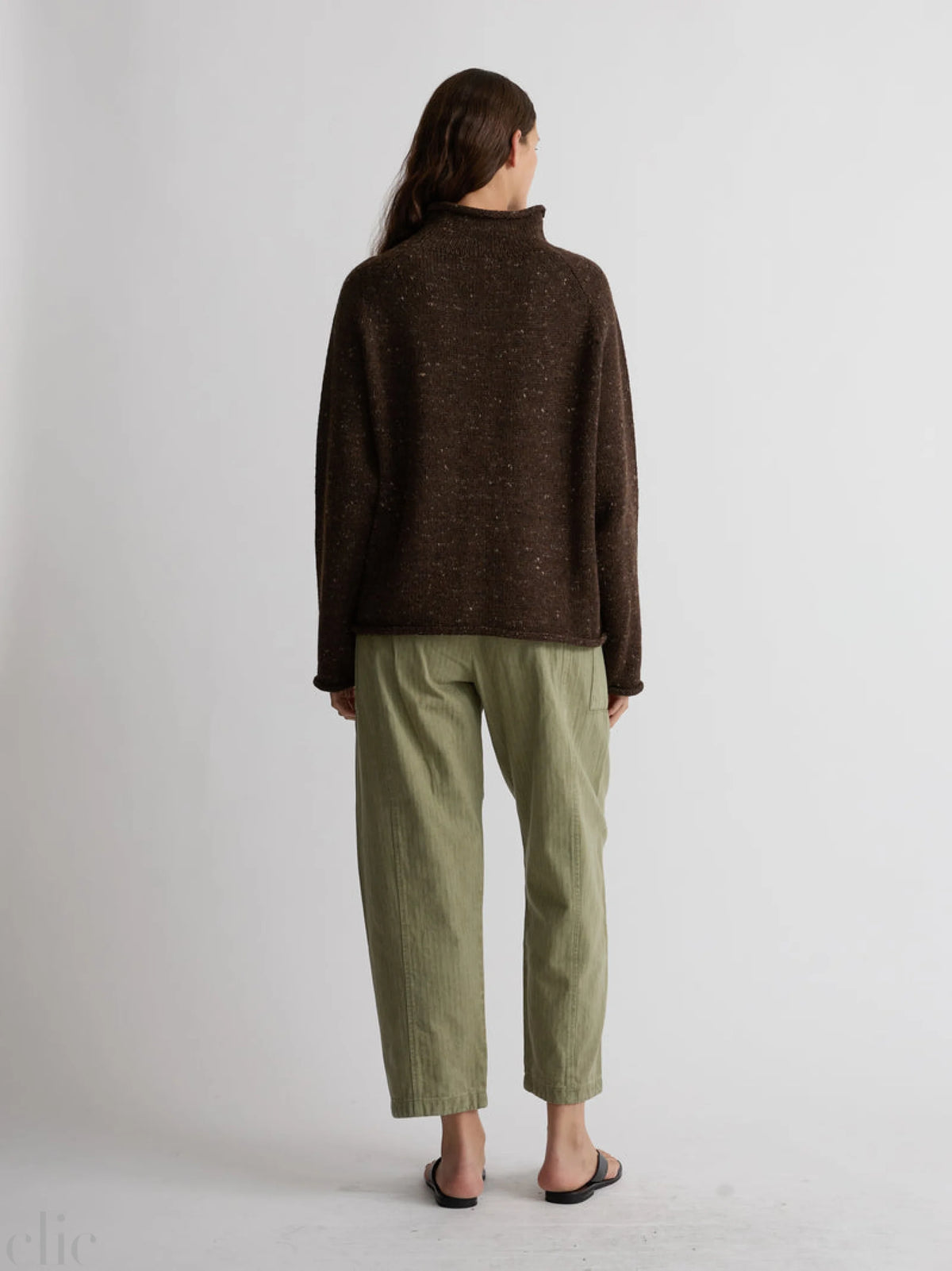 Salina Pant in Moss, from Shaina Mote