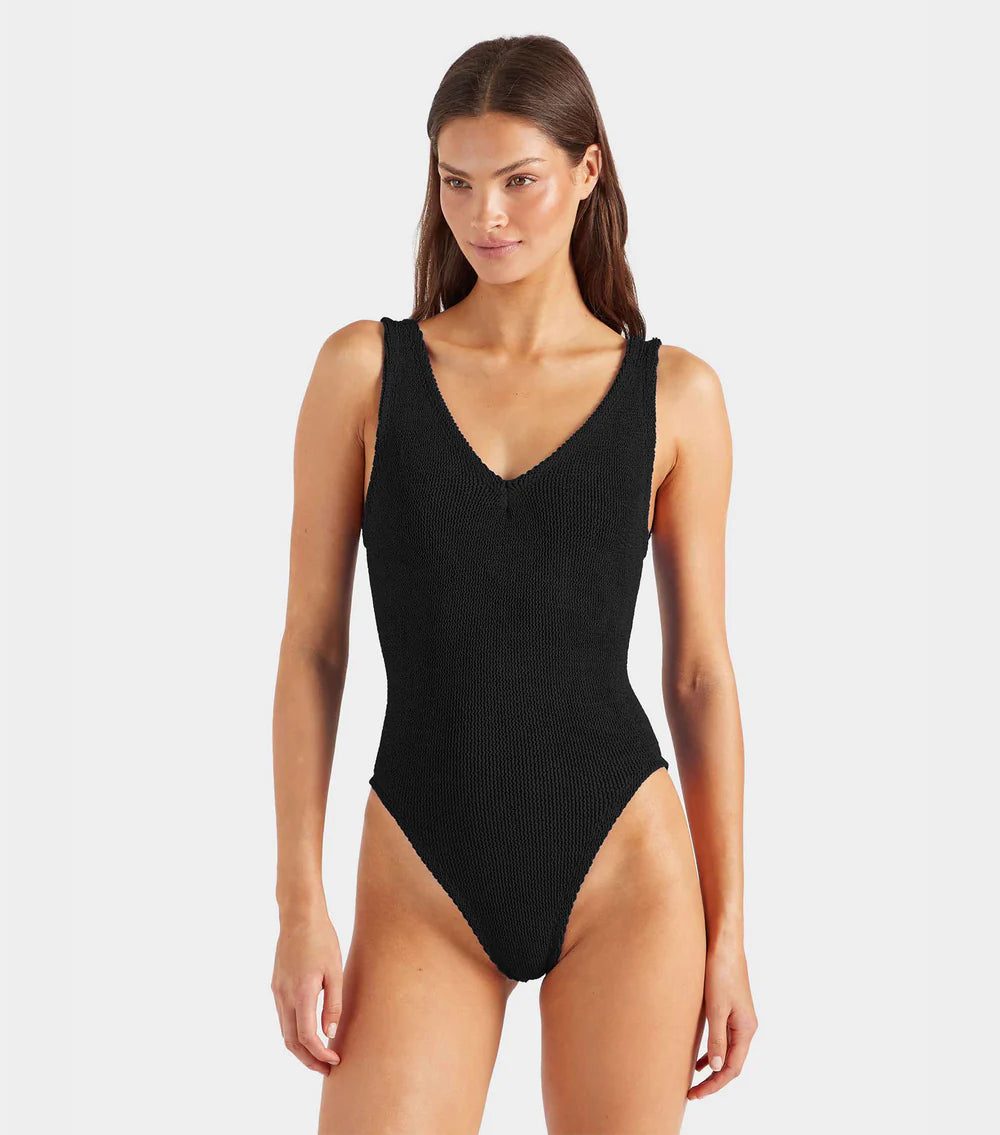 Sadie Swim in Black, from Hunza G
