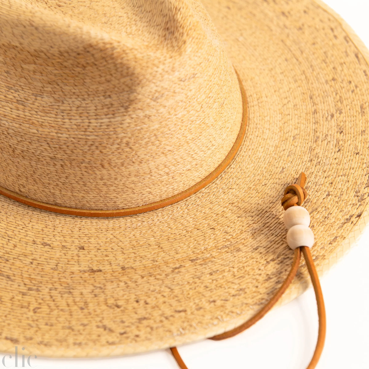 Large San Miguel Hat With Light Brown Chincord, from Friends of Friends