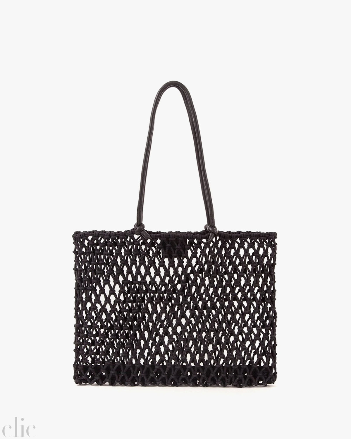 Sandy Tote Bag in Black, from Clare V