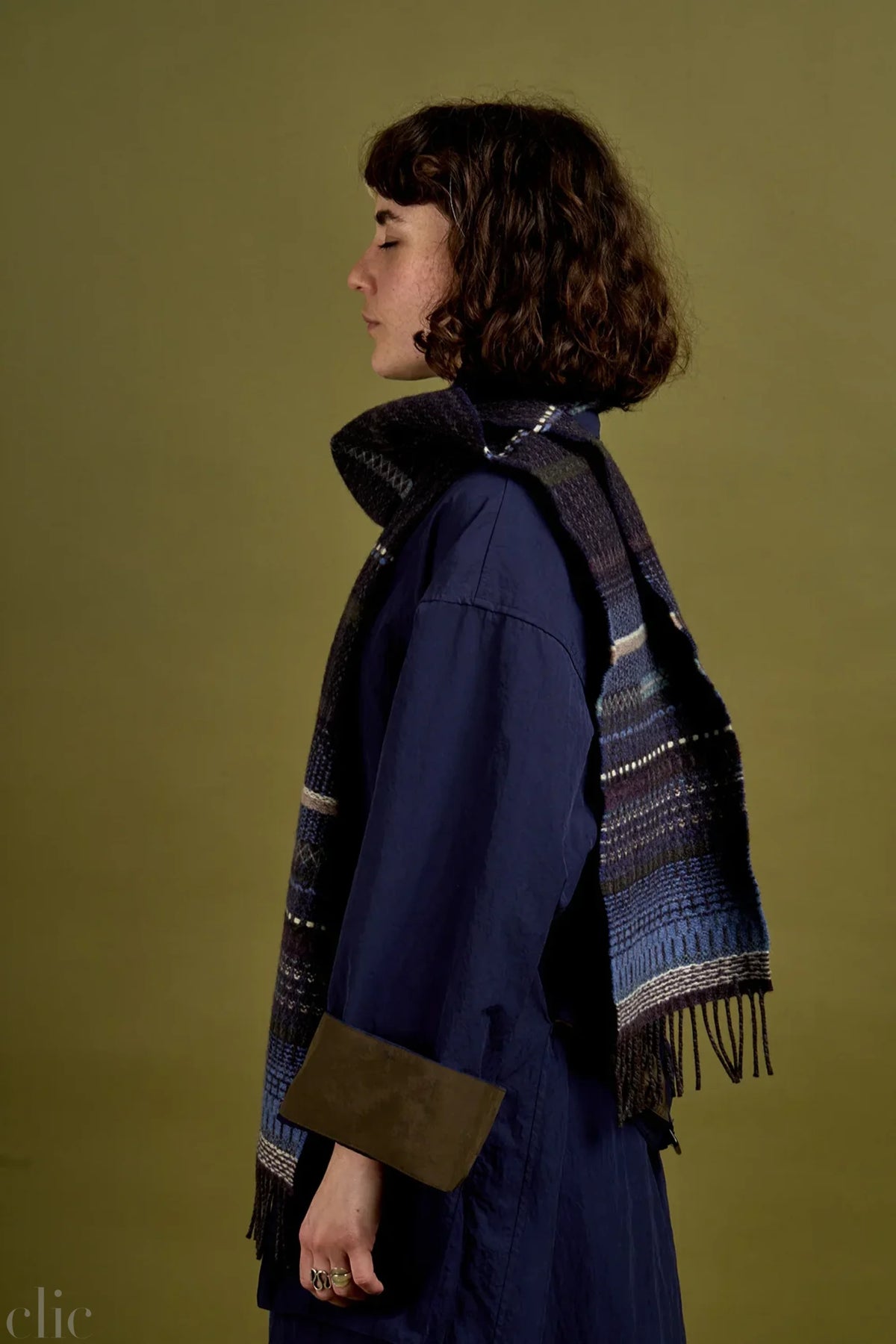 Noah Scarf in Lunar, from Wallace Sewell