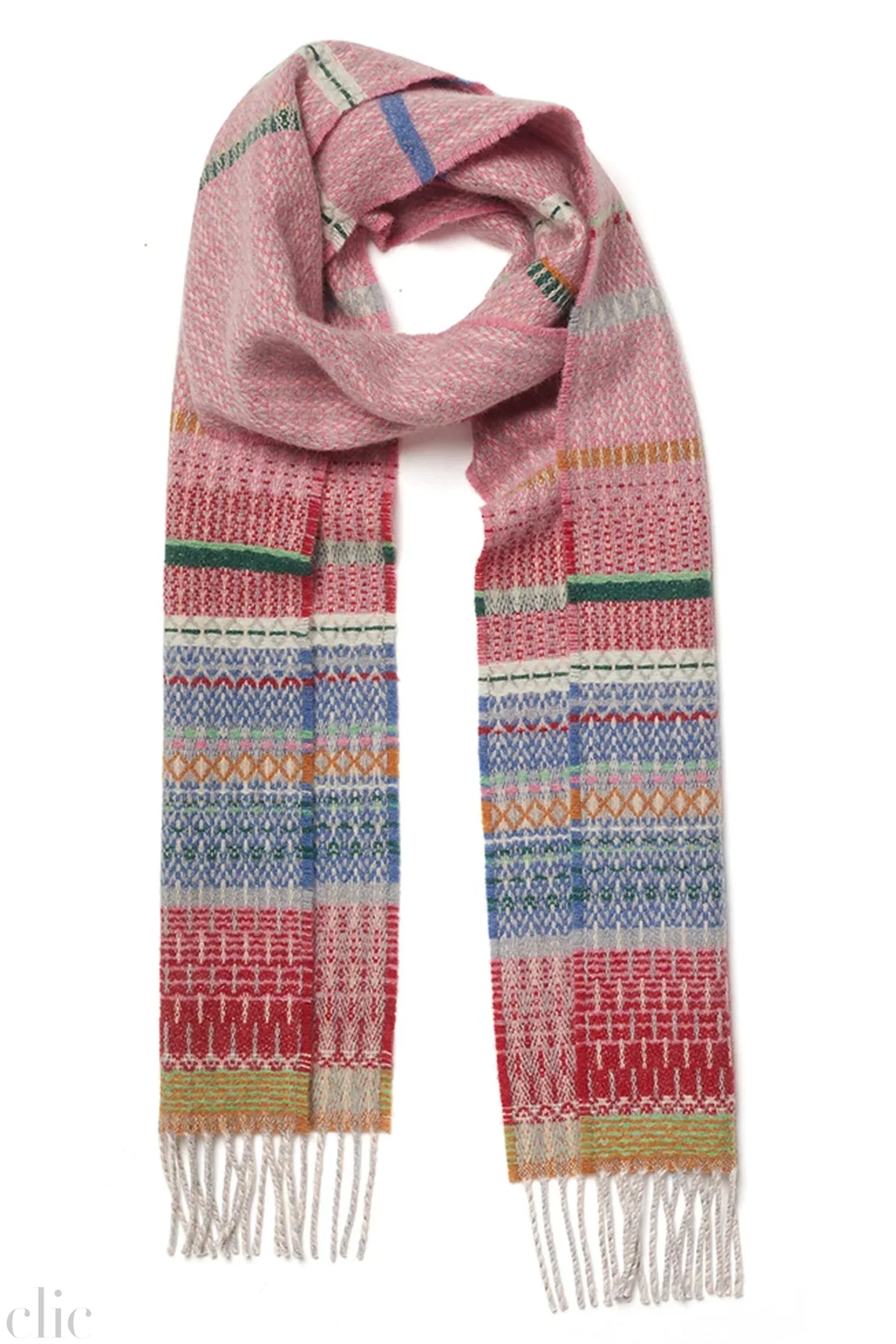 Noah Scarf in Macaron, from Wallace Sewell
