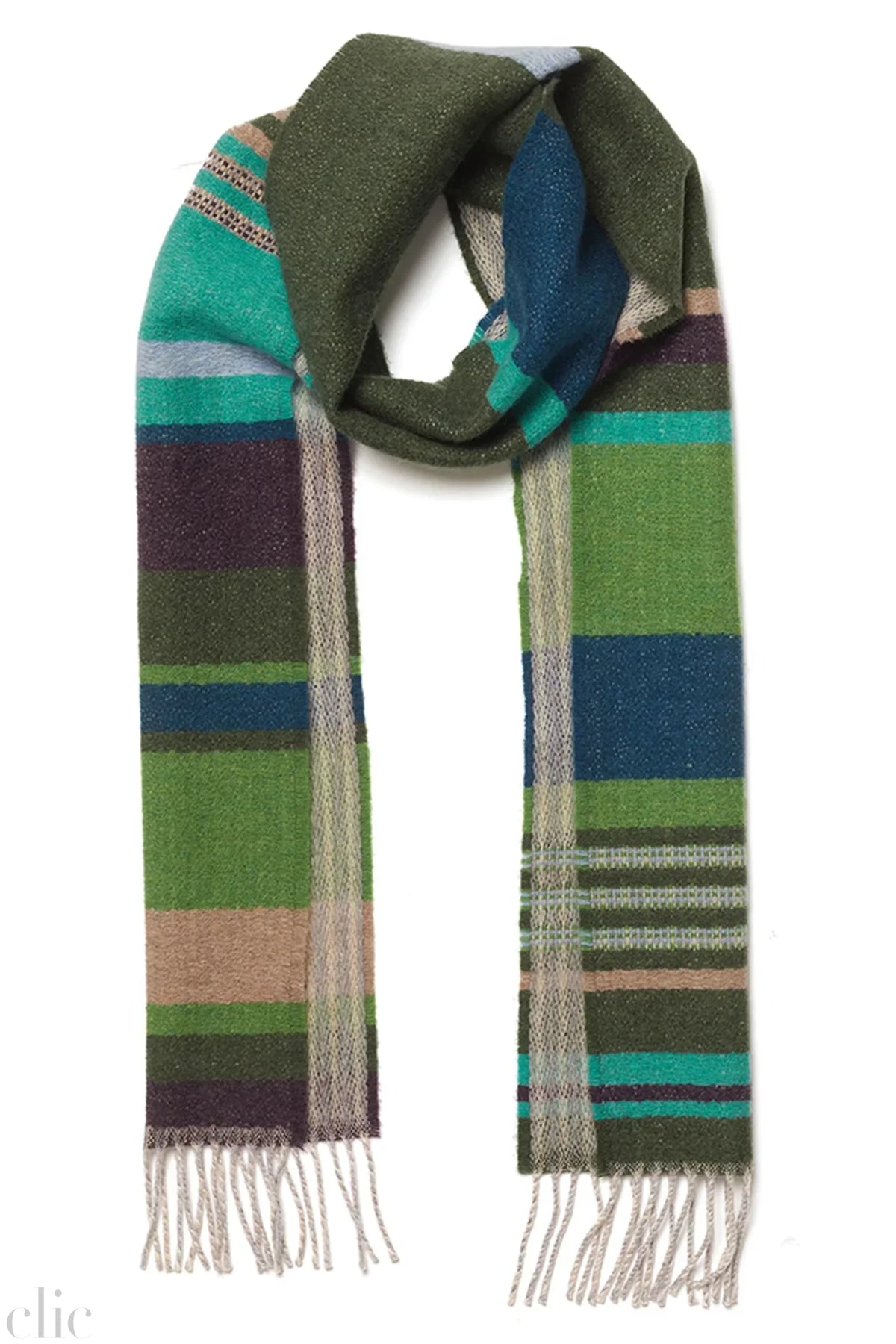 Angus Scarf in Blackthorn, from Wallace Sewell