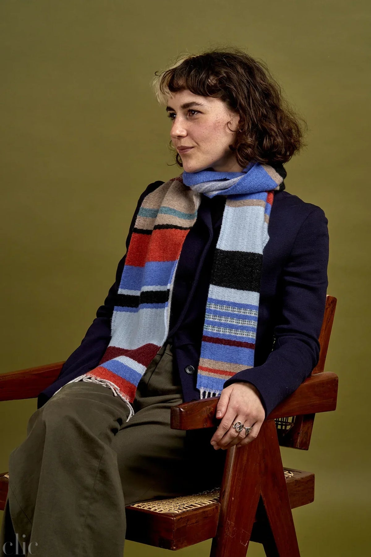 Angus Harbour Scarf, from Wallacce Sewell