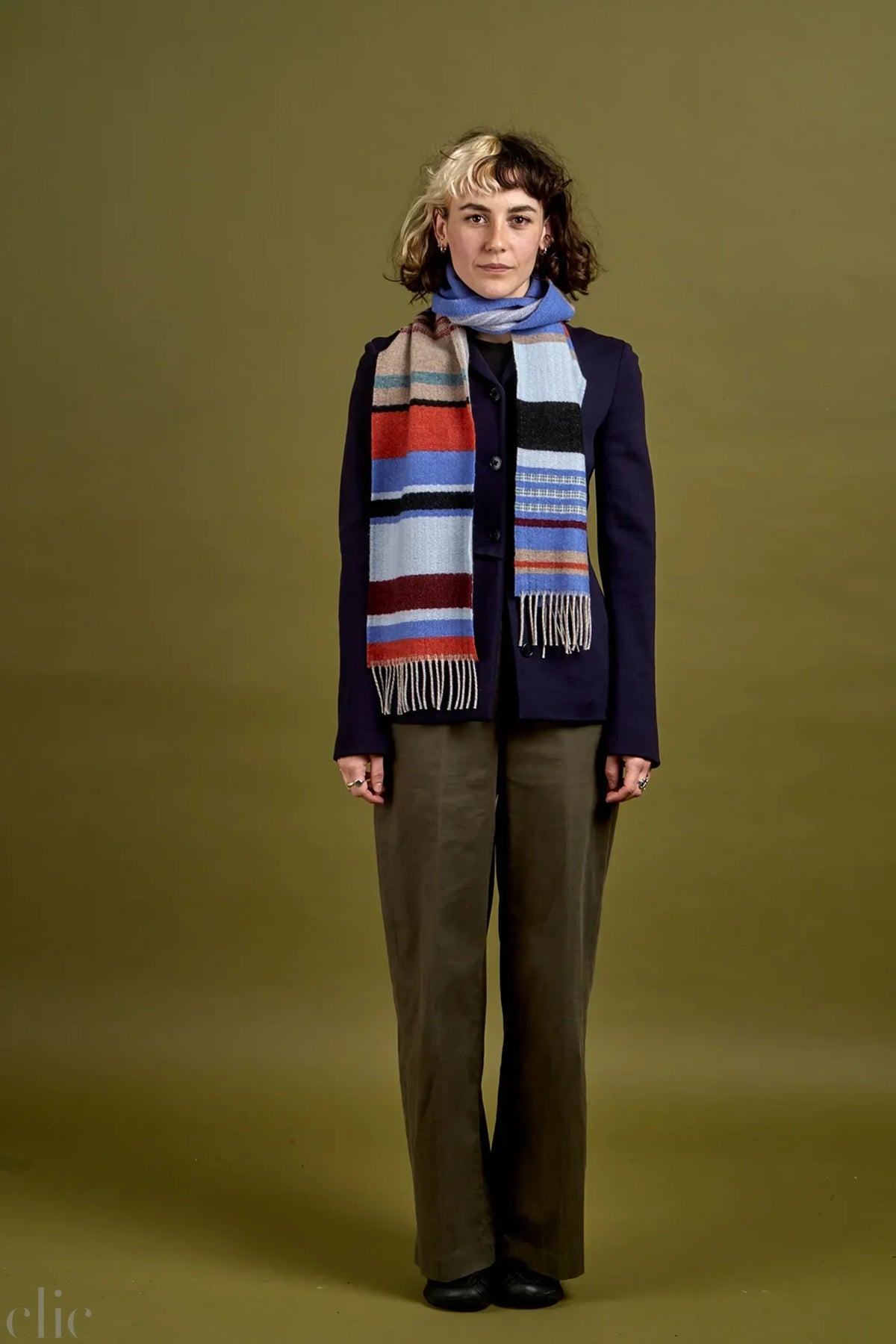 Angus Harbour Scarf, from Wallacce Sewell