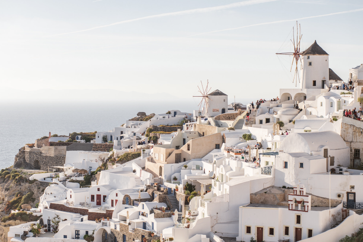 Oia Santorini by Carley Rudd