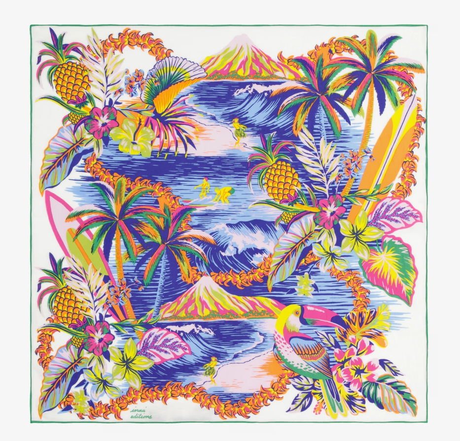 Square 65 Hawaii in White, from Inoui Editions