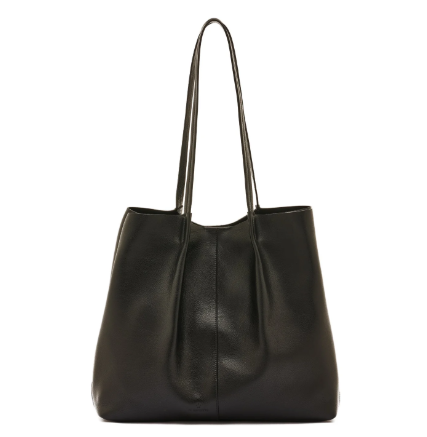 Nina Cowhide Tote Bag in Black, from Il Bisonte
