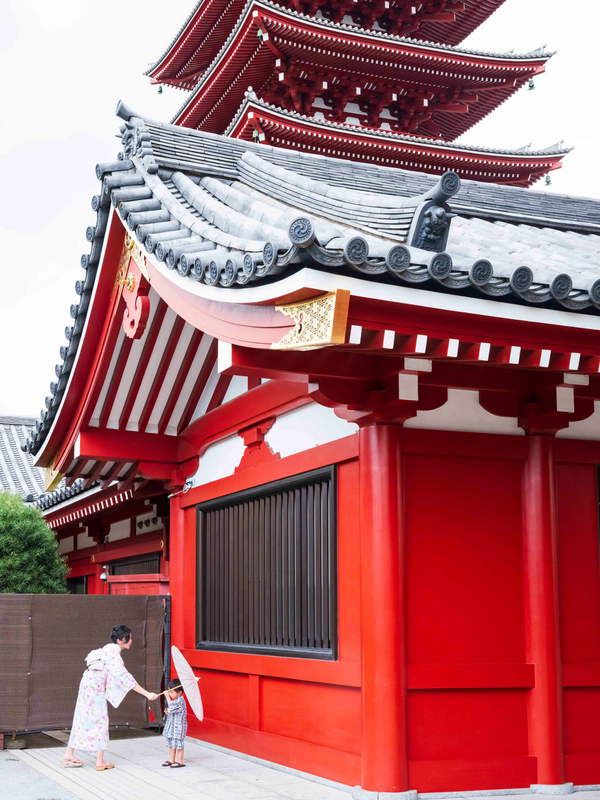 Senso Ji Temple, Japan by Juliette Charvet