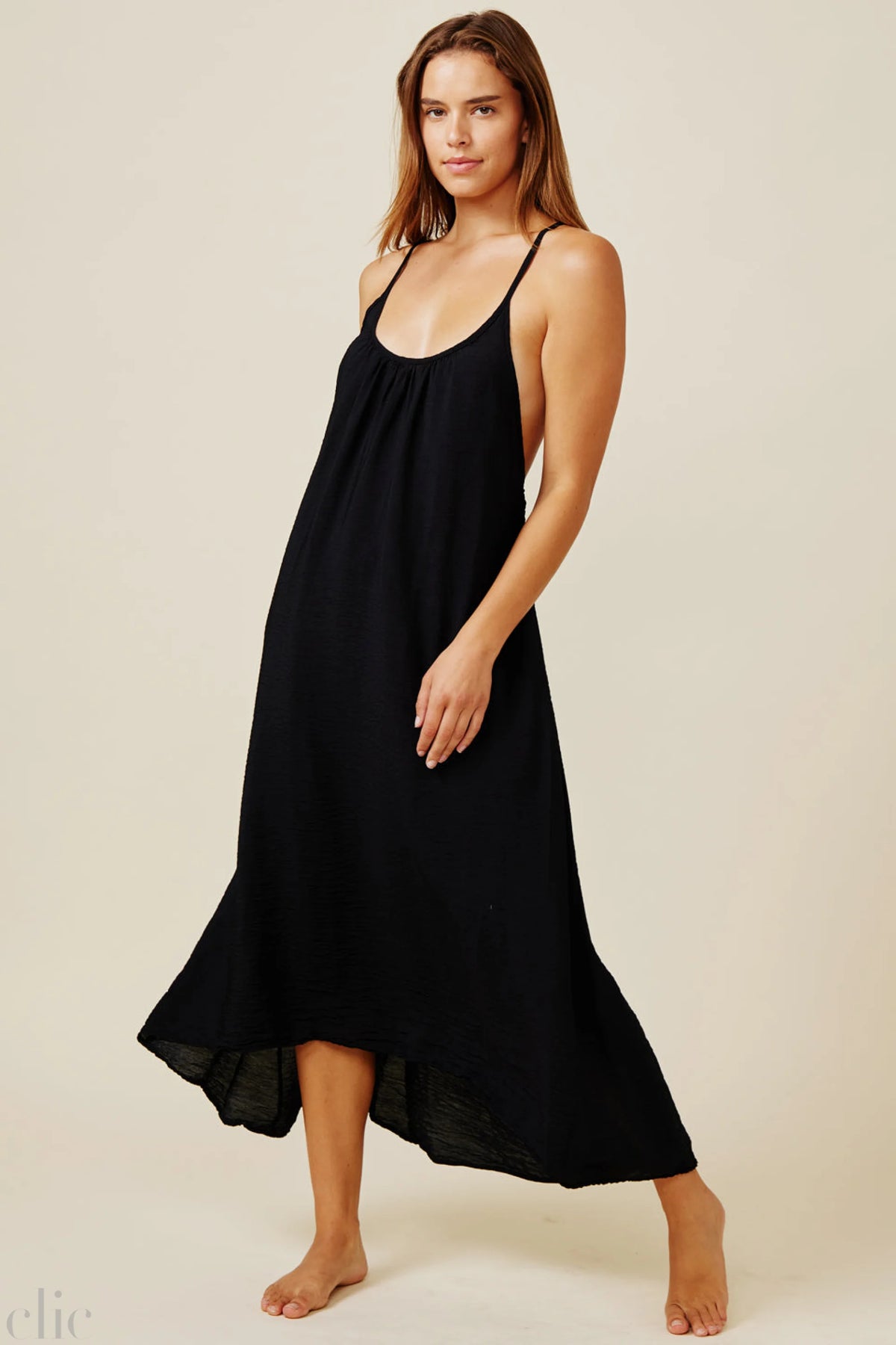 Seychelles Naked Maxi Dress in Black, from 9 Seed