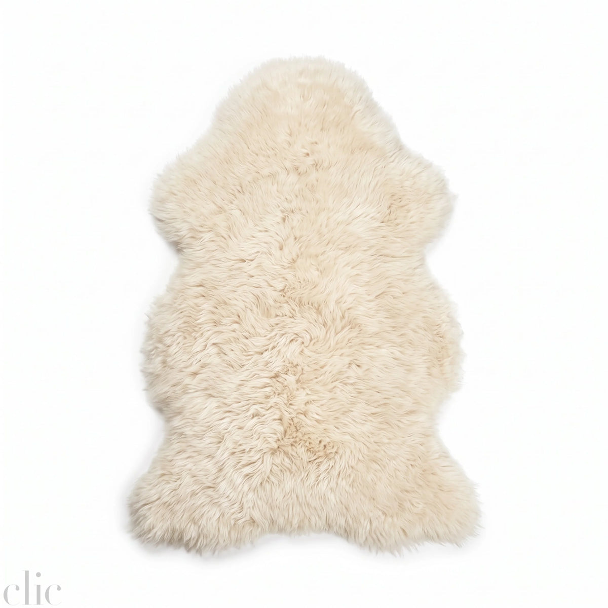 Long Wool Sheepskin in Linen