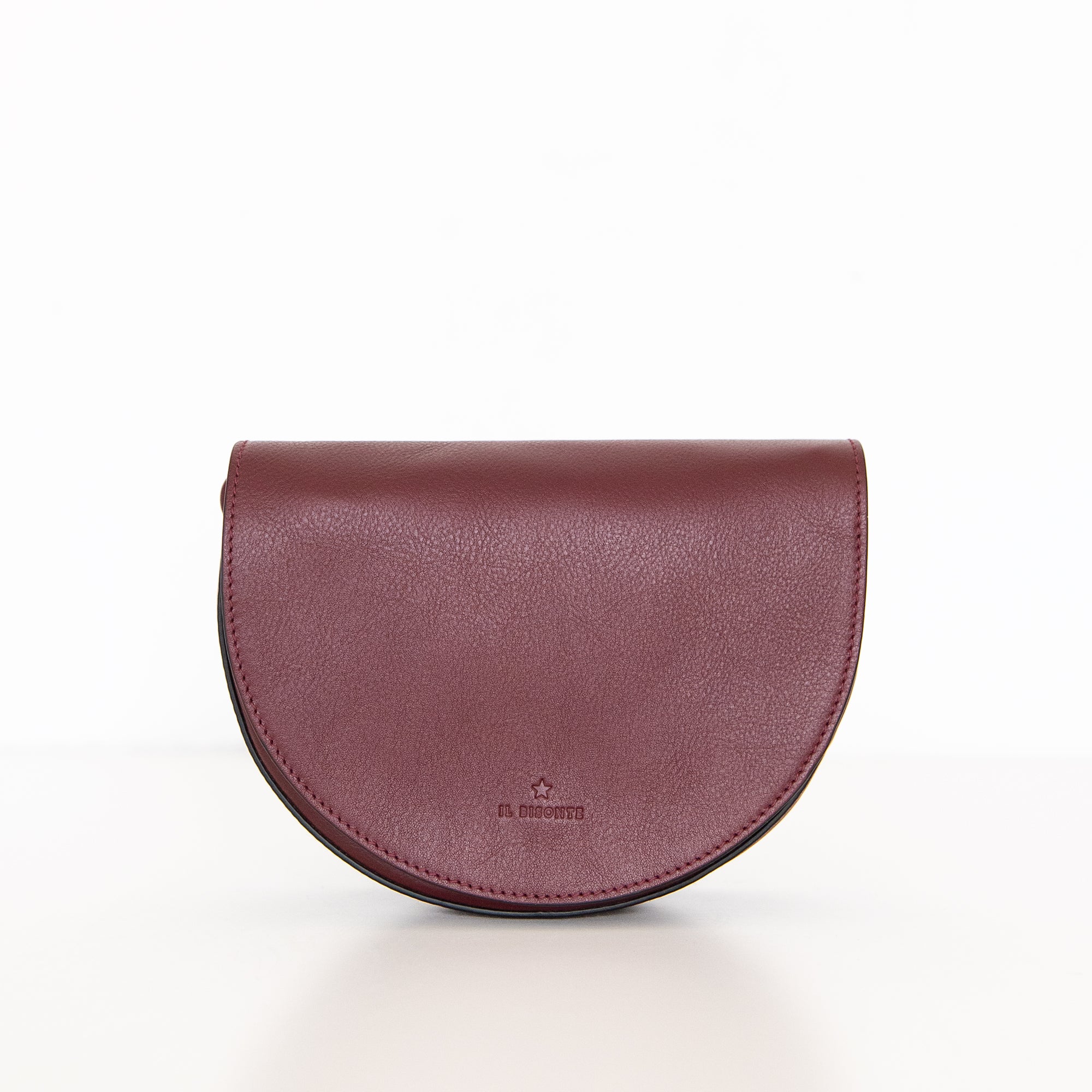 Snodo Crossbody Bag in Black Cherry, from Il Bisonte