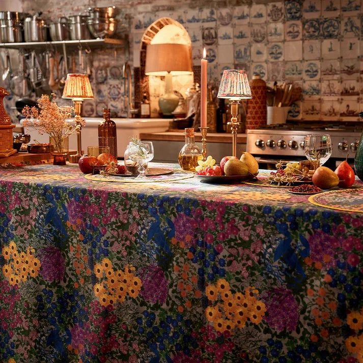 Small Tablecloth in Pre fleuri, from Sophie Williamson Design