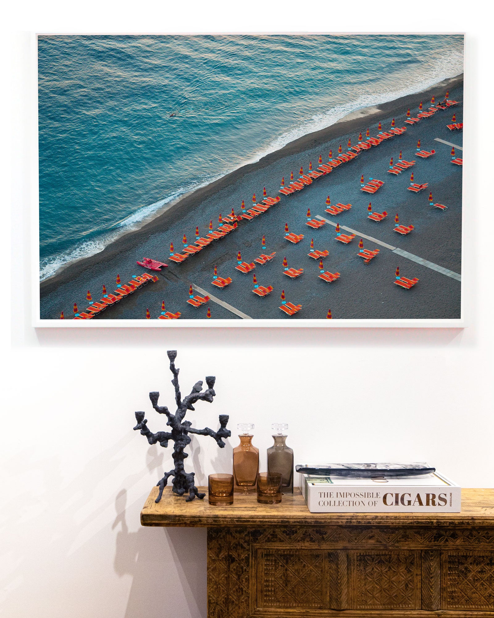Spiaggia Grande in Positano by Juliette Charvet