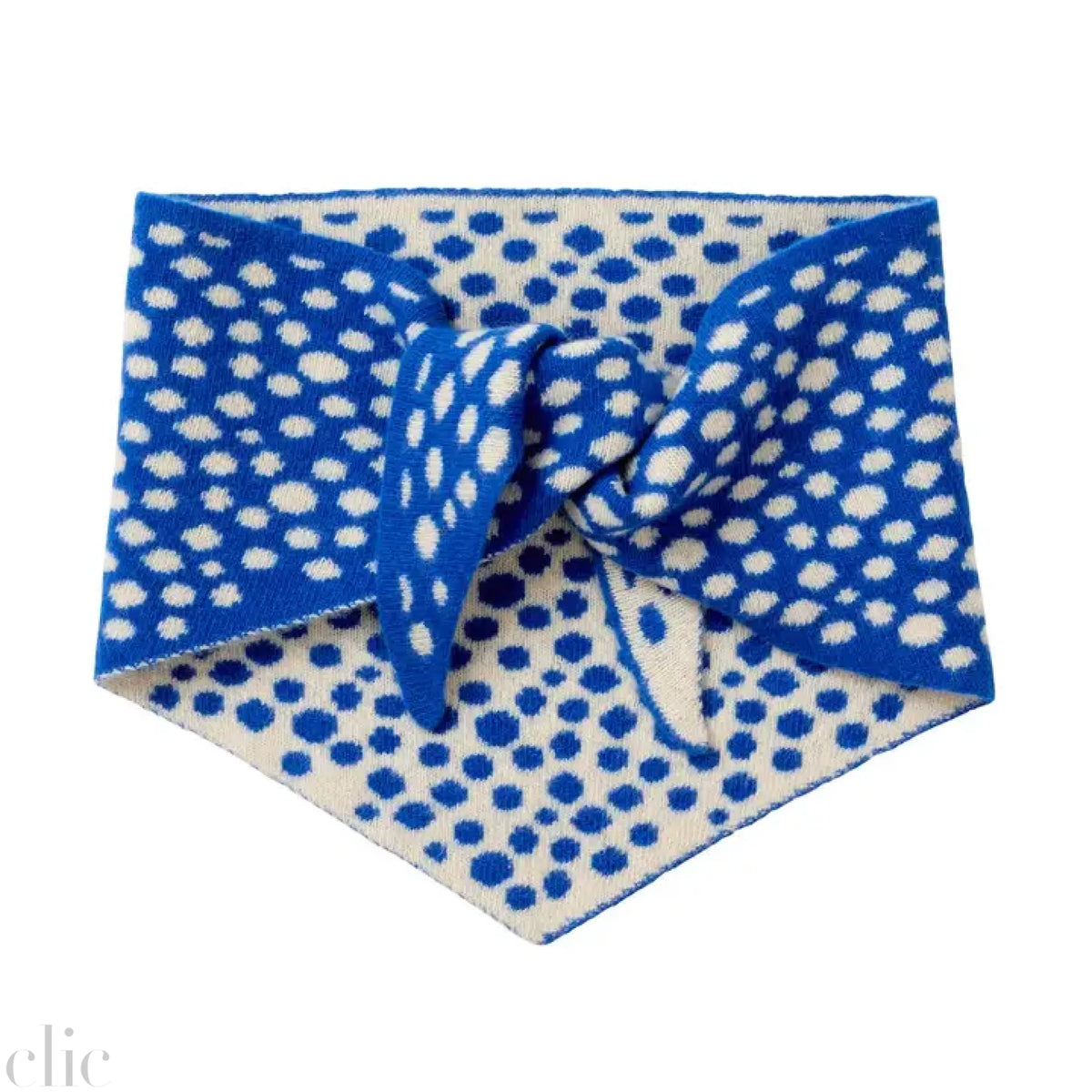 Spotty Neckerchief in Blue, from Donna Wilson