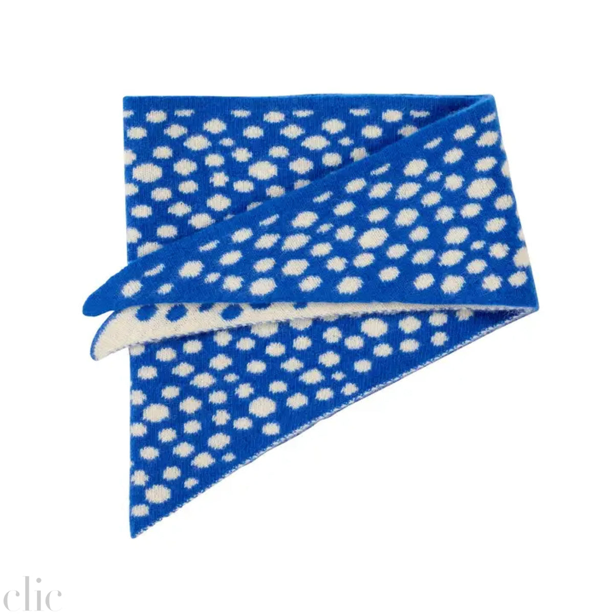 Spotty Neckerchief in Blue, from Donna Wilson