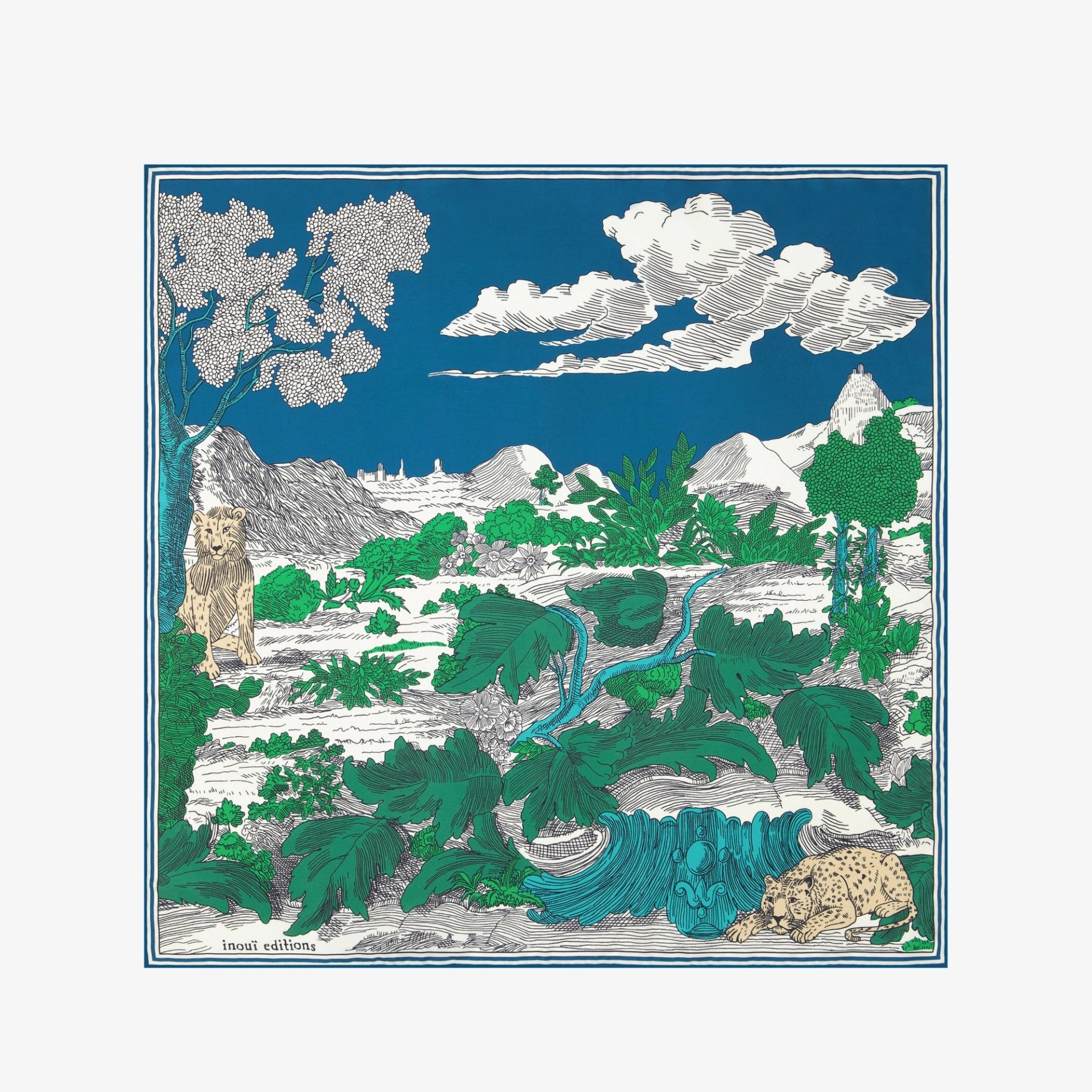 Carre 70 Histoire in Green, from Inoui Editions