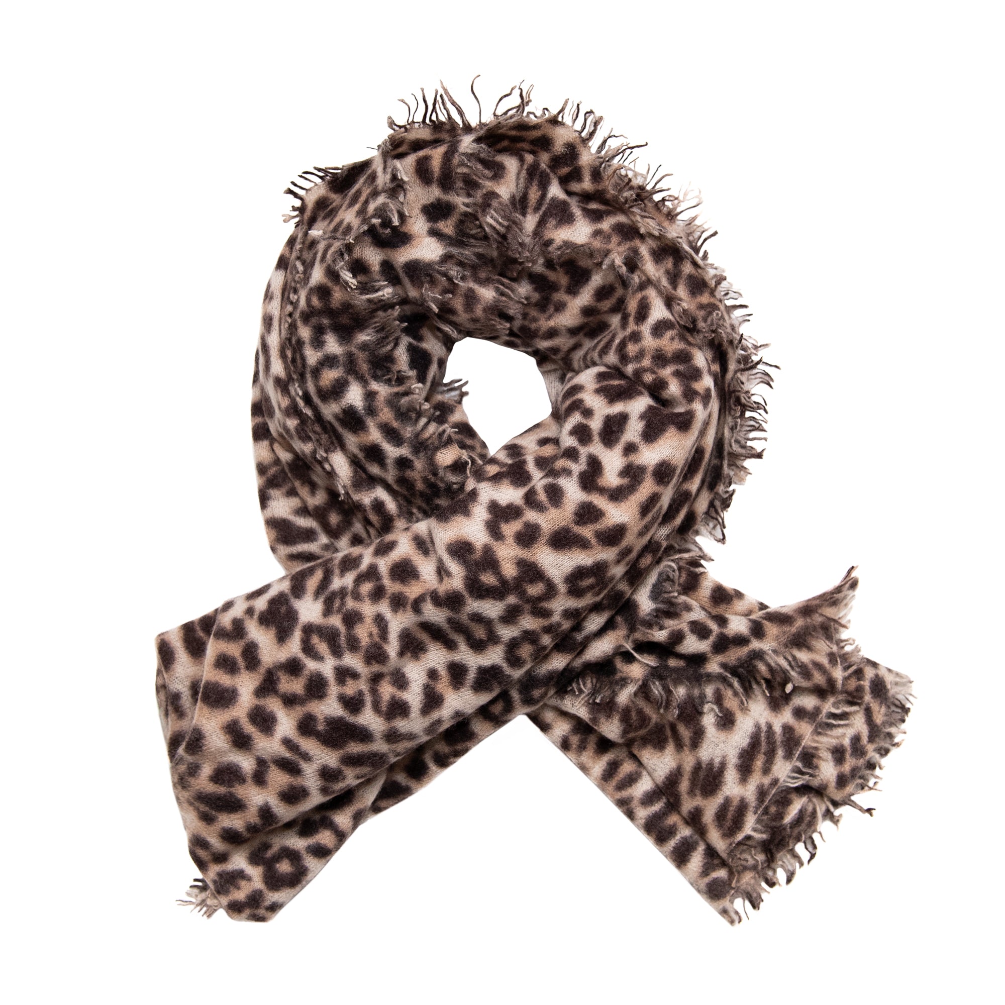 Felted Scarf in Leopard, from Organic by John Patrick