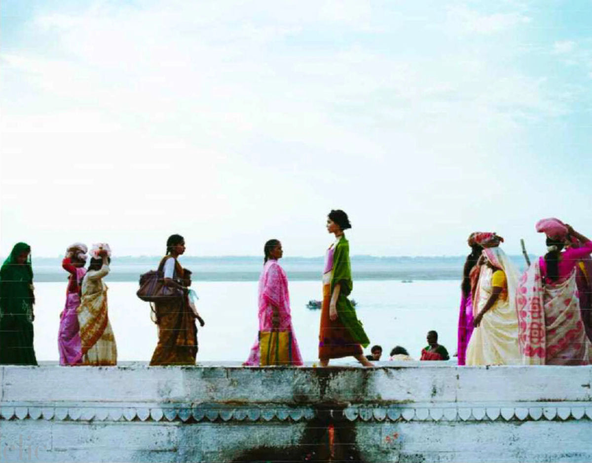 Sunrise in Varanasi by Anne Menke