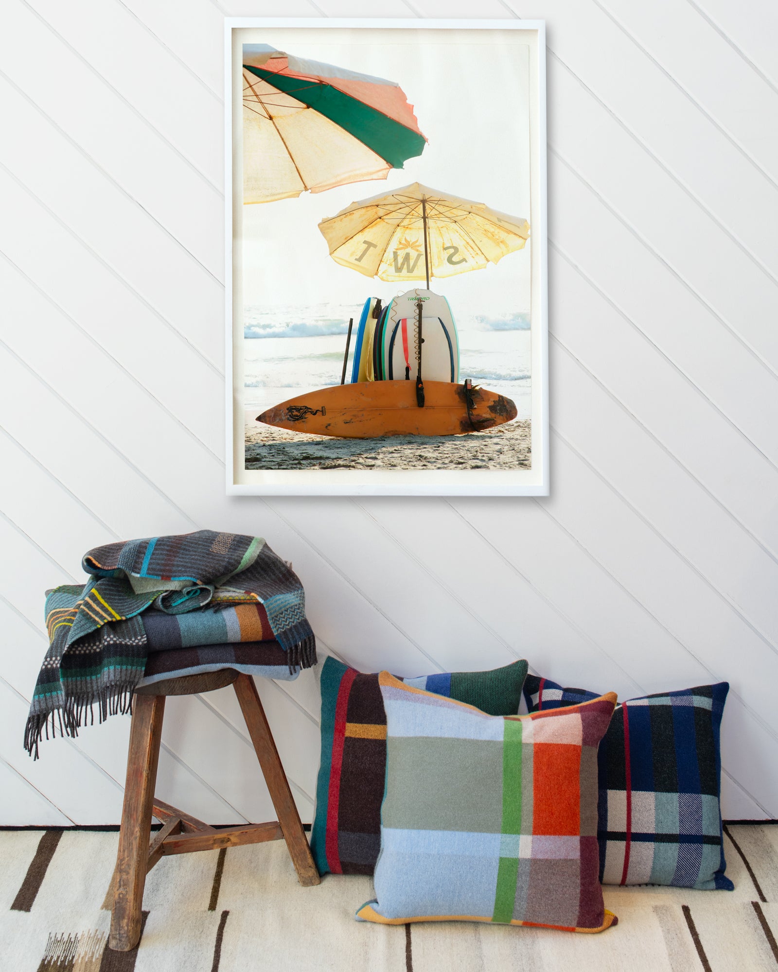 Surf & Parasols by Anne Sophie Granjon