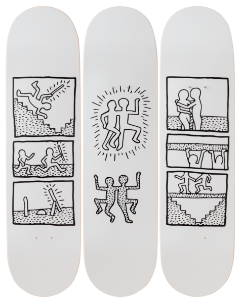 Skate Untitled (Smile) - Keith Haring x The Skateroom