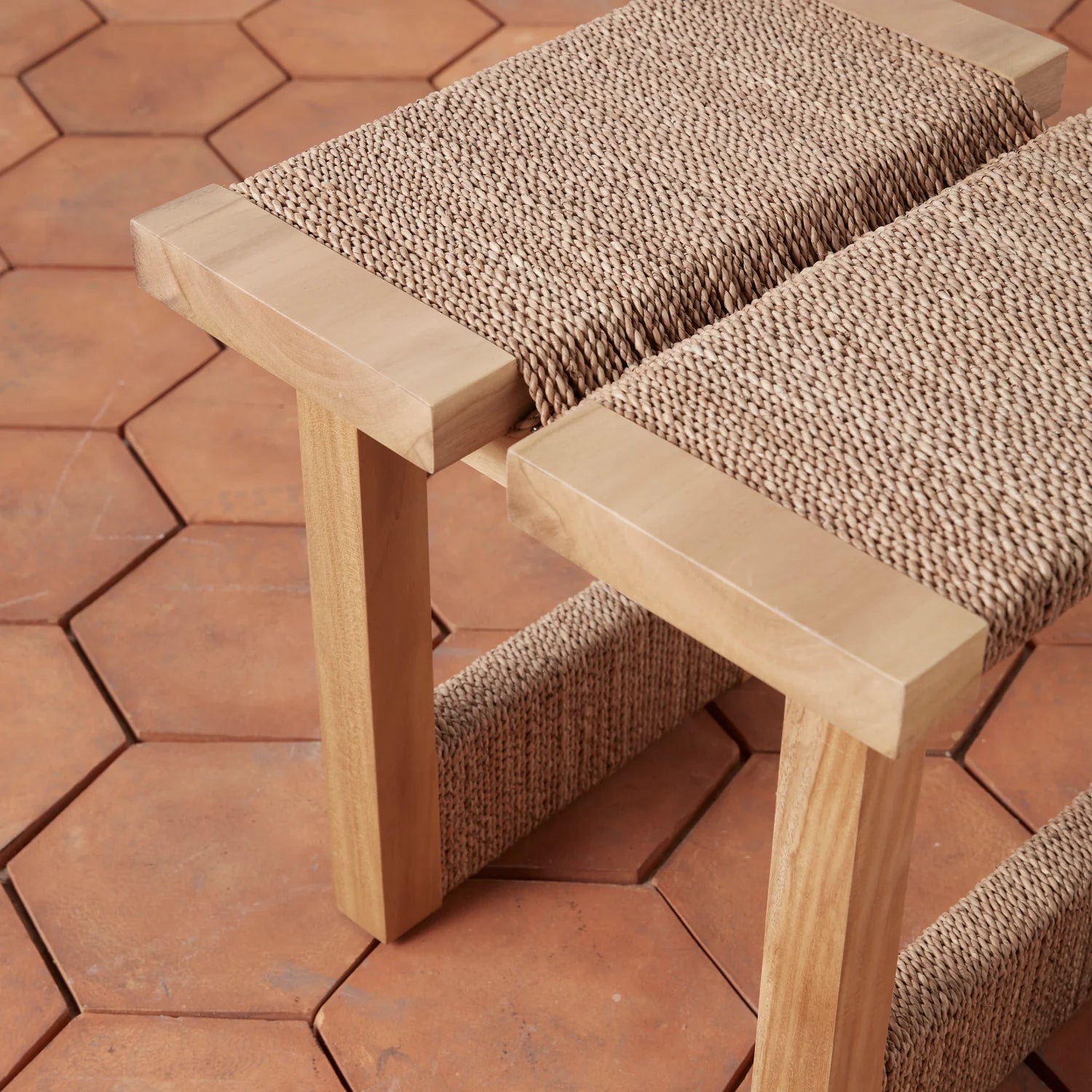 Textura Side Table in Natural, from Woven Shop