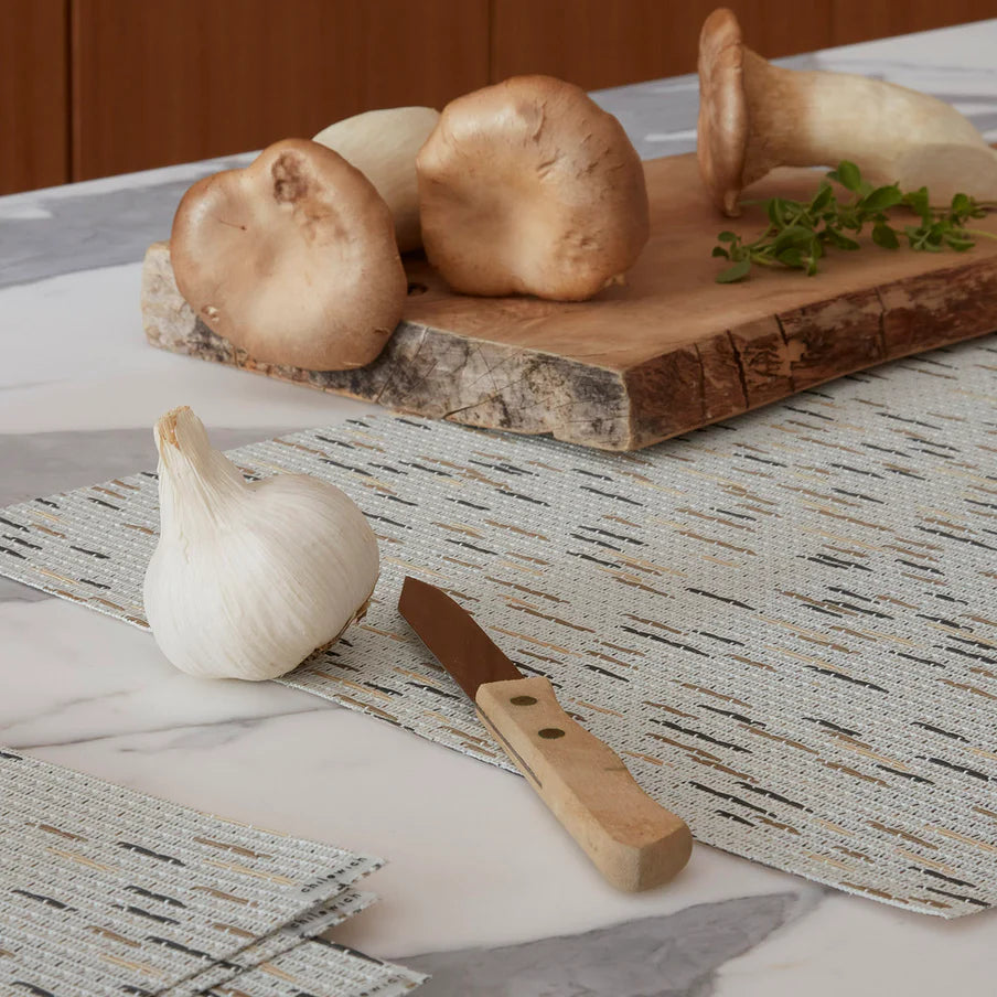 Pepper Table Mat in Sesame, from Chilewich